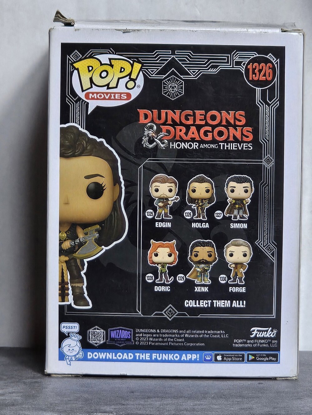 Funko pop Dungeons and Dragons Holga #1326 - Picture 3 of 6